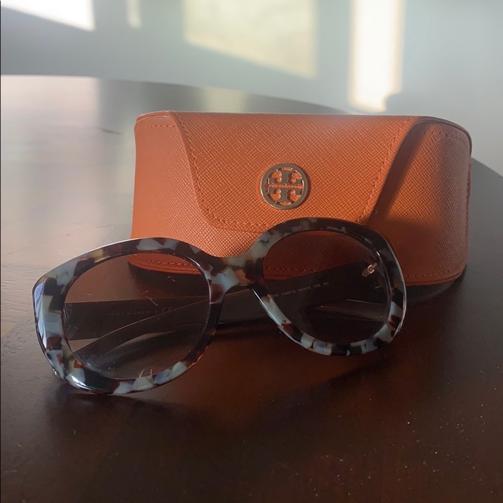 Tory Burch tortoise sunglasses